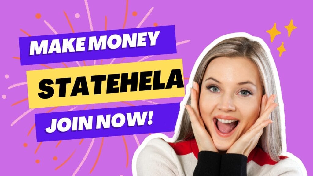 statehela: statehela is your gateway to online earning opportunities. Create a statehela account today and explore multiple ways to earn. Start your journey towards financial freedom with statehela diverse earning options.